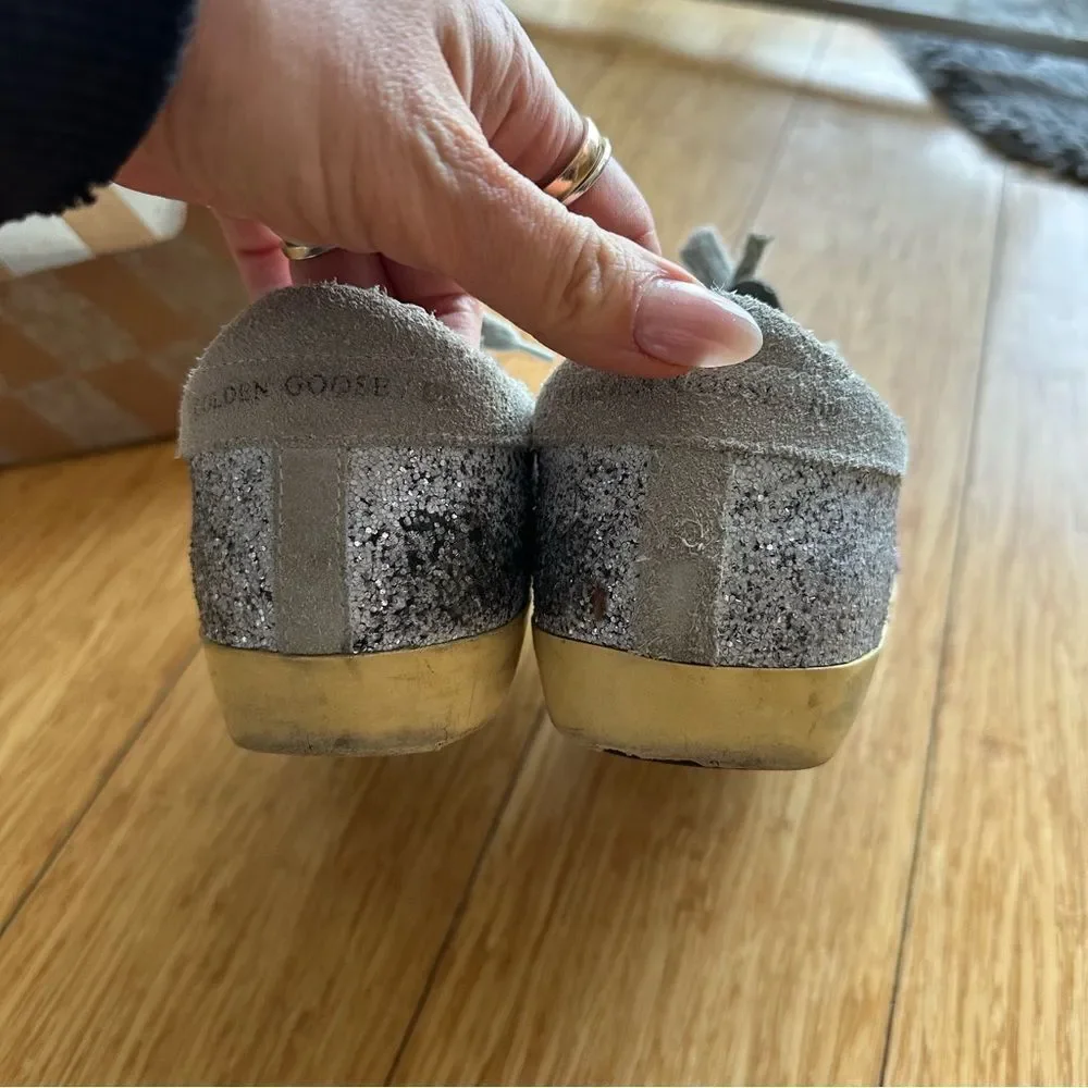 Golden Goose Superstar Glitter Sneakers